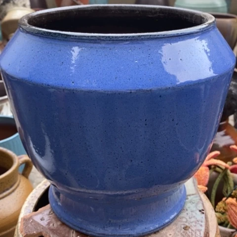【闪购商品】紫砂花盆高23口28瑕疵