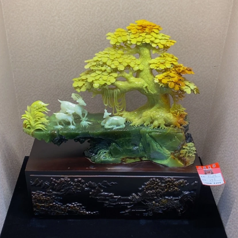 【闪购商品】蛇纹石玉摆件未镶嵌