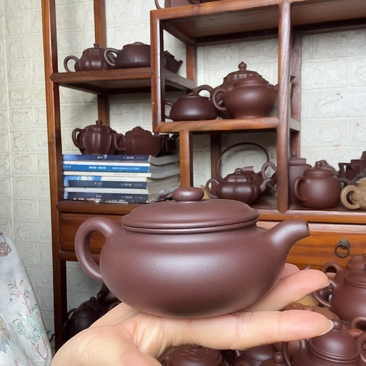 紫砂茶壶仿古260cc半手工