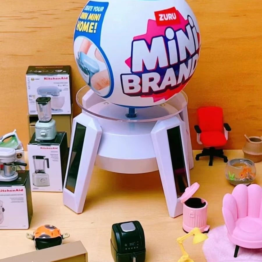 zuru微缩家具球家电娃屋场景home球家居用品咖啡机化妆台厨房用品