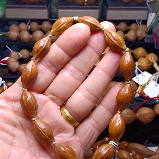手串/手链橄榄核橄榄核手串三花铁核柳叶1.2