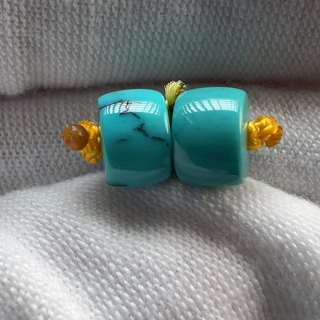 绿松石未镶嵌配饰6.7×4.5