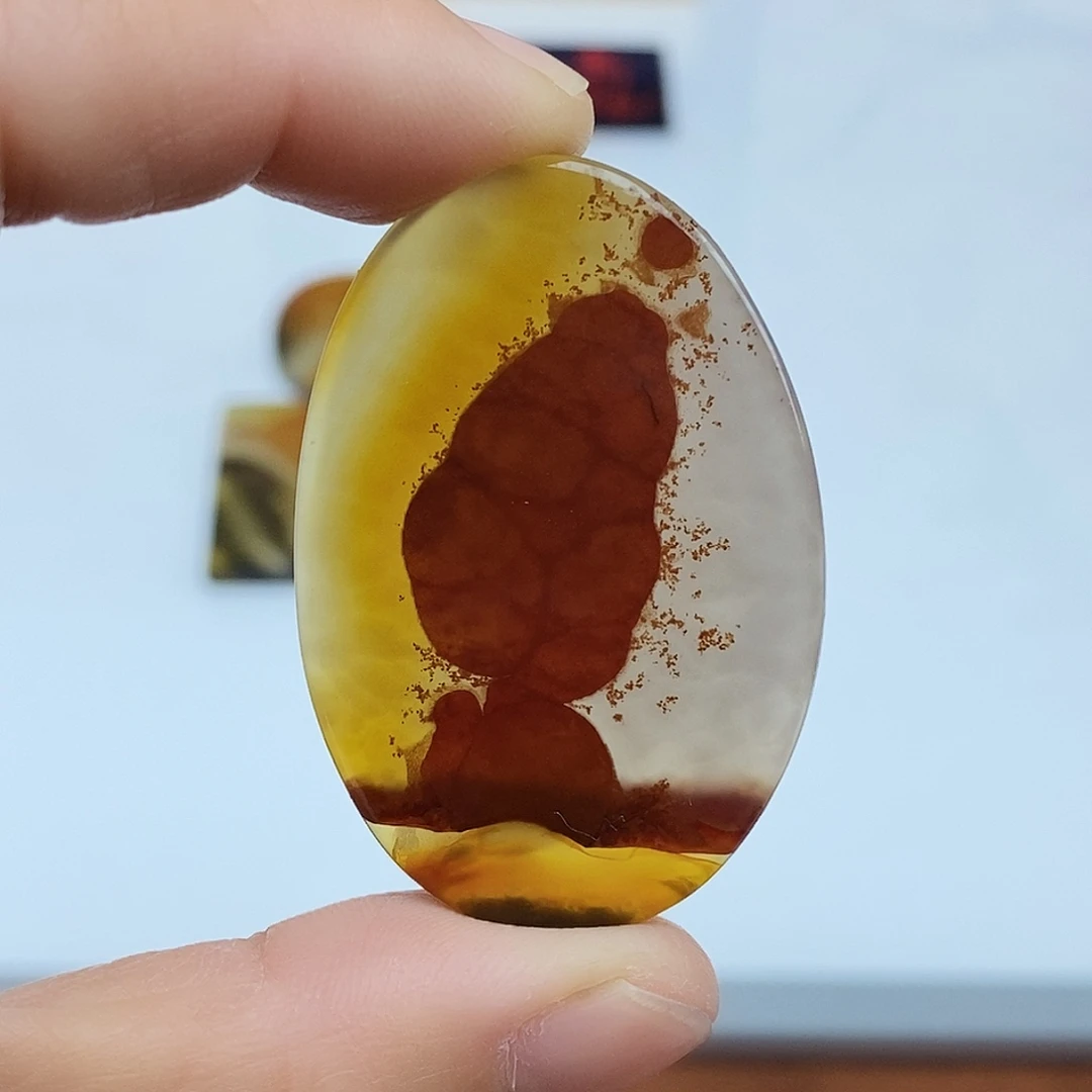 玛瑙/玉髓未镶嵌珠宝半成品