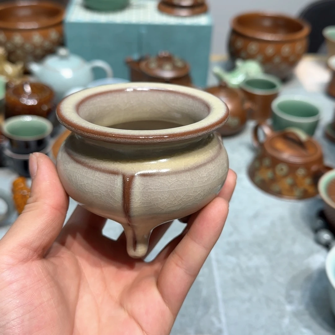 小金茶器青瓷茶具