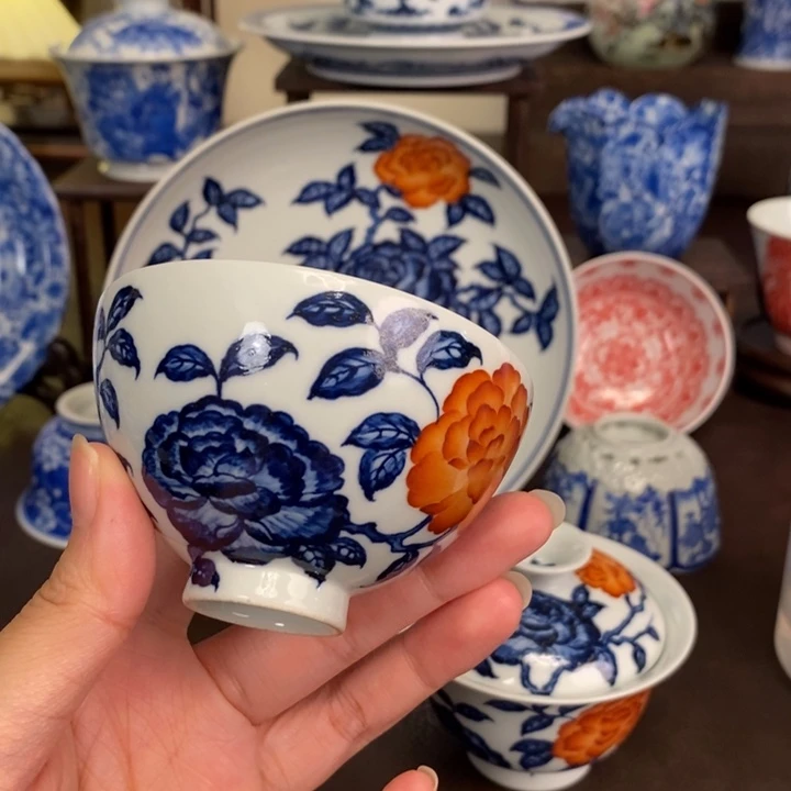 景德镇陶瓷手工手绘