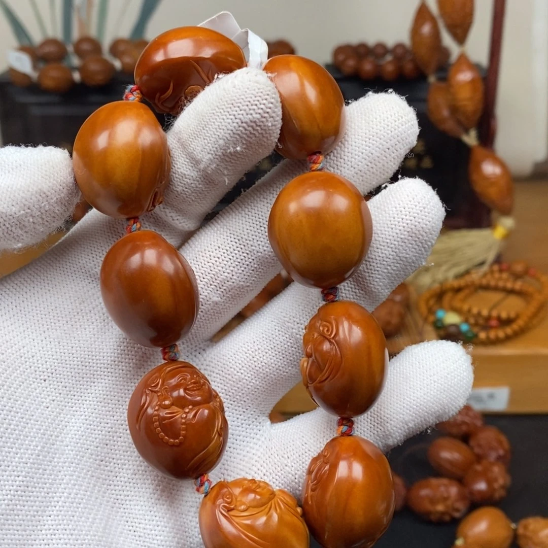 手串橄榄核一青老师半包弥勒