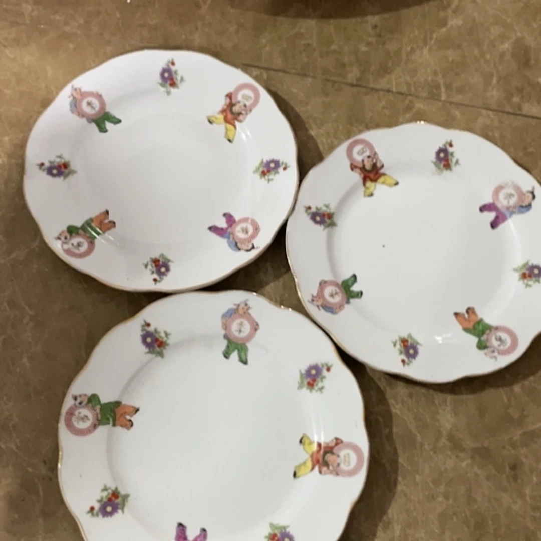 【闪购商品】景德镇陶瓷17.5公分3个