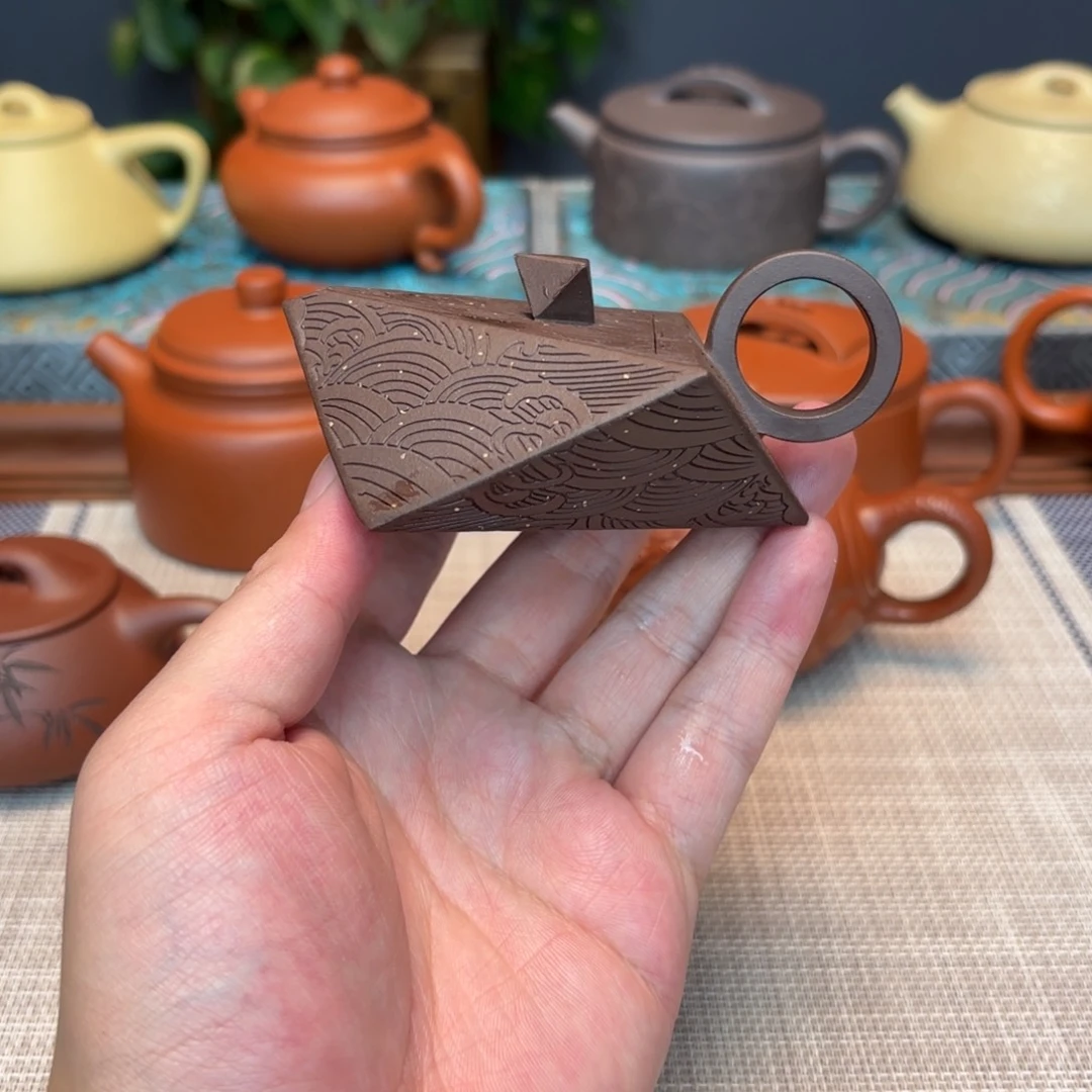 俊***屹茶壶紫砂宜兴紫砂