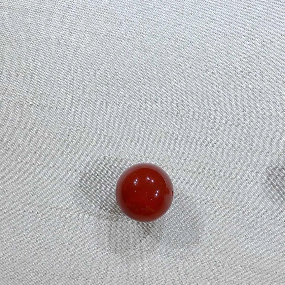 馨***莎南红玛瑙未镶嵌颈饰圆珠