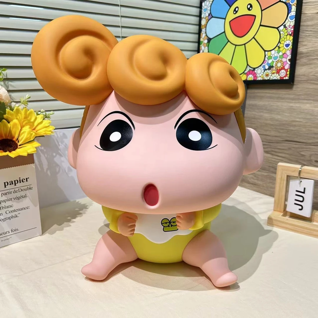 大号35cm小葵手办搪胶摆件装饰蜡笔小新妹妹客厅装饰潮玩礼物