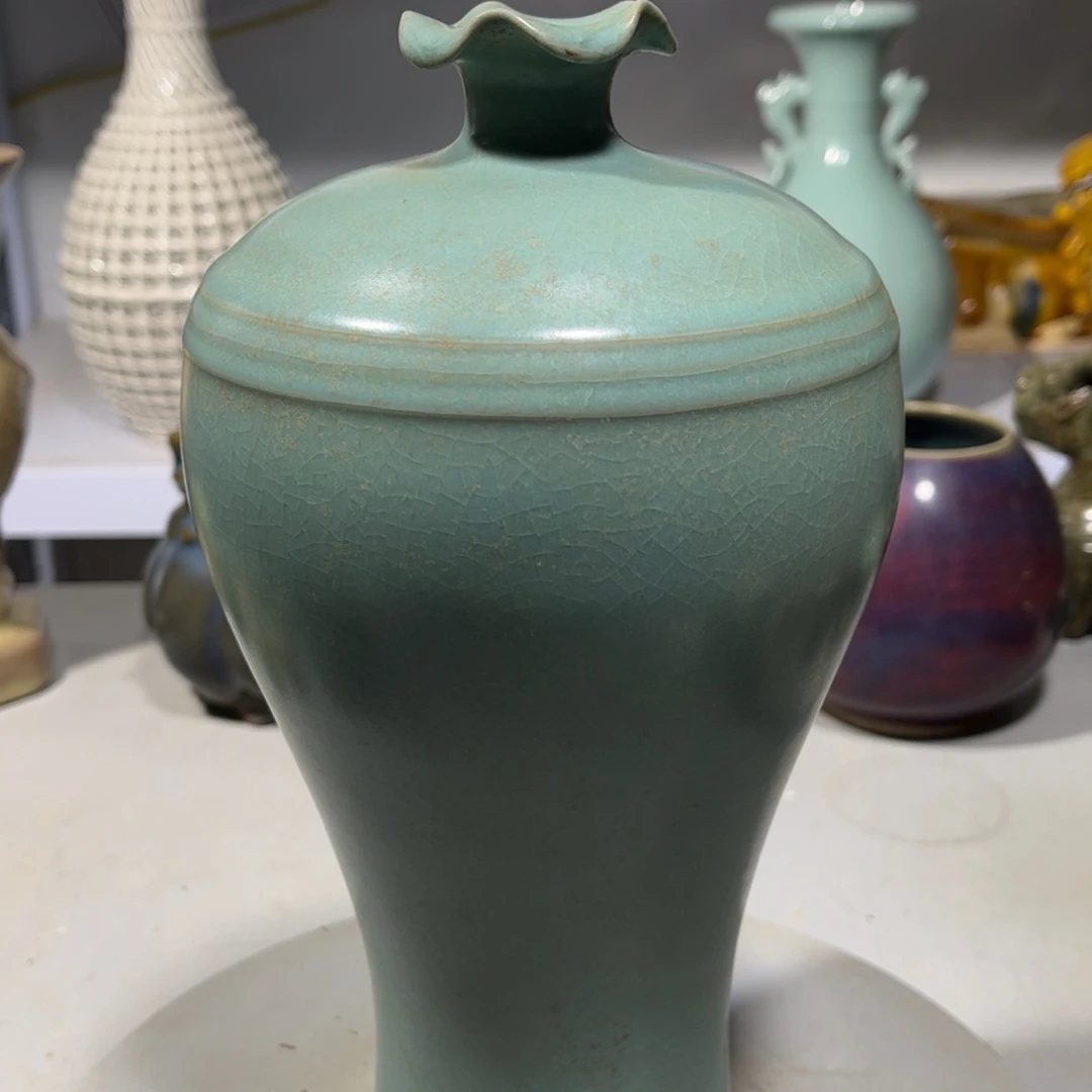 瓶汝窑瓷器品相完美