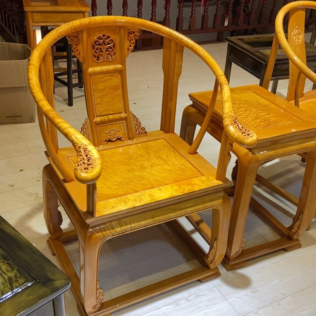 楠木皇宫椅三件套