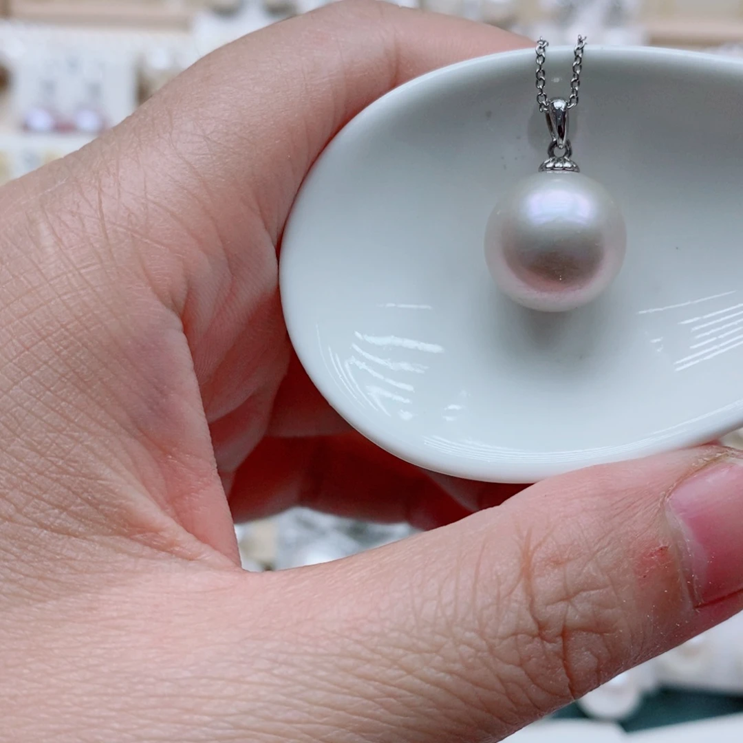 淡水珍珠未镶嵌吊坠(赠链)