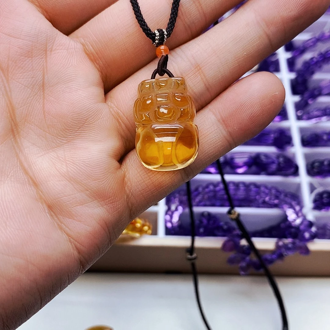 颈饰未镶嵌水晶天然