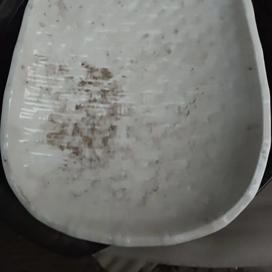 瓷小簸箕盘子，国营四厂库存，