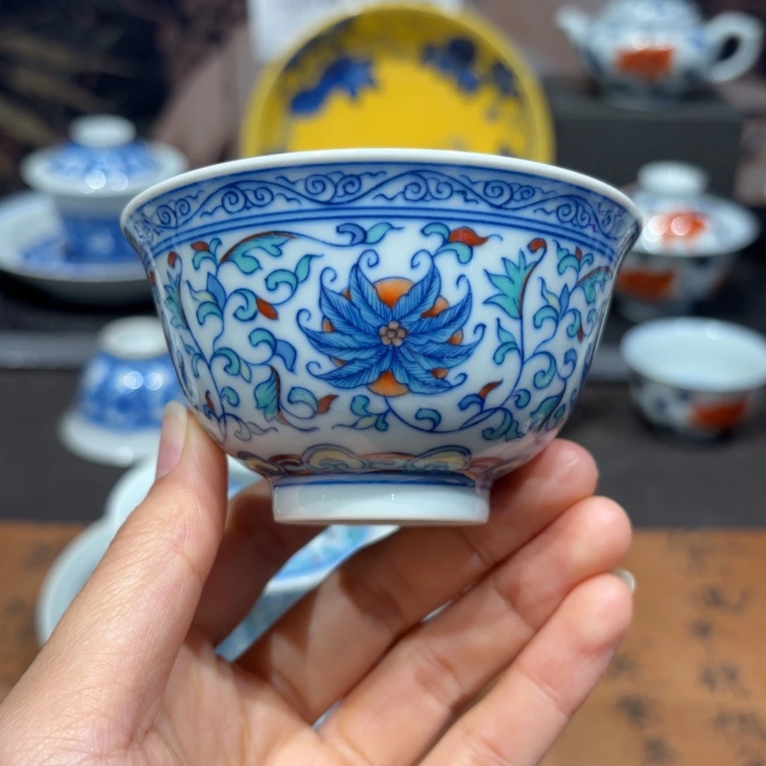手工手绘陶瓷茶具