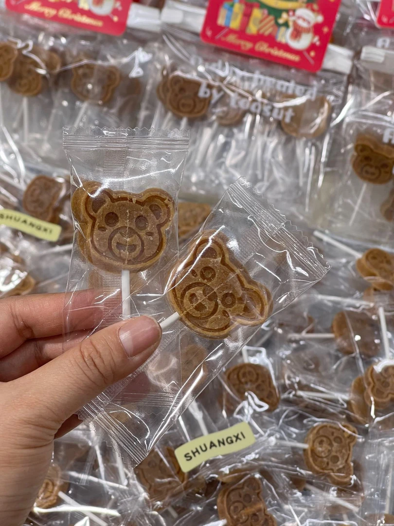 小熊山楂棒棒糖（1包10个）