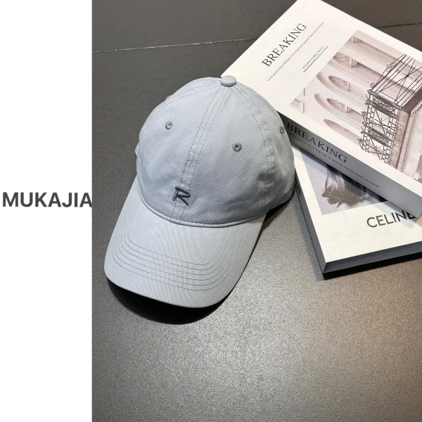 木卡家.【R字母刺绣】定制款韩版春夏季新款简约遮阳显脸小鸭舌帽