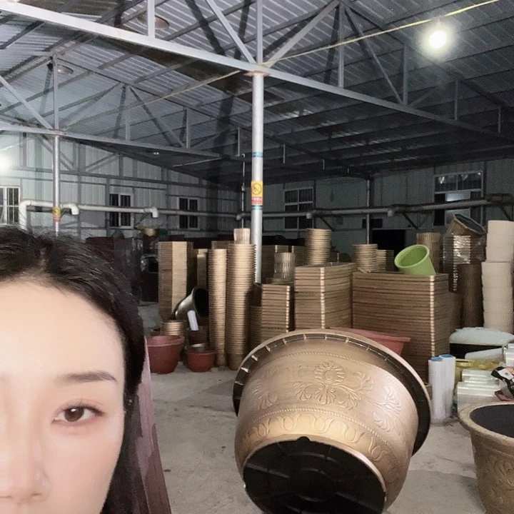 圆形93花盆一个有孔