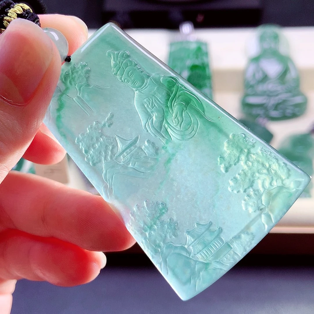 【闪购商品】颈饰未镶嵌翡翠天然