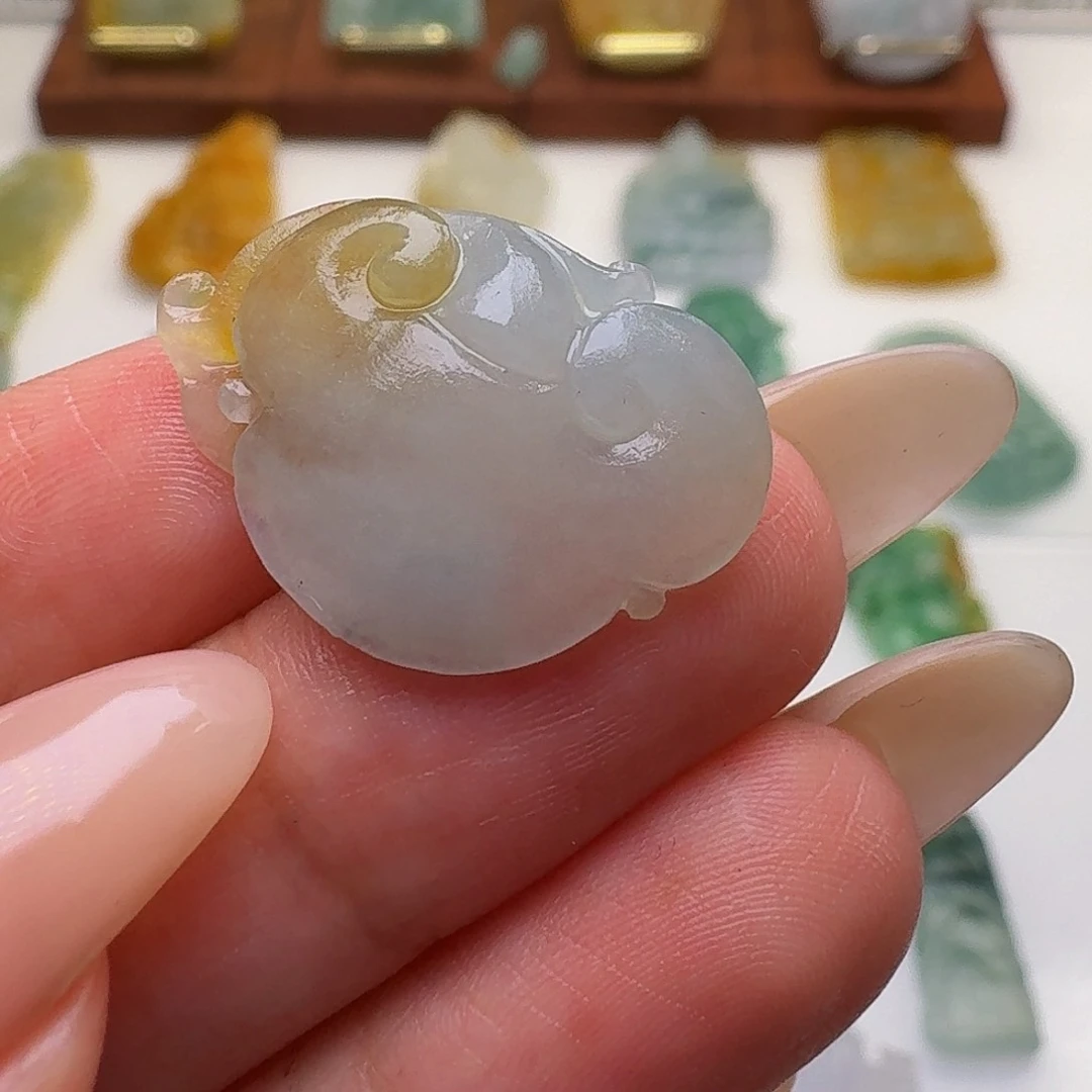 定制翡翠未镶嵌毛货