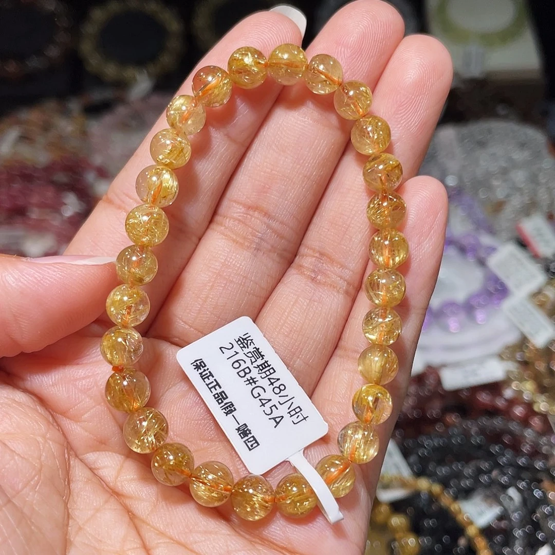 未镶嵌水晶手链烟花金发6.6m