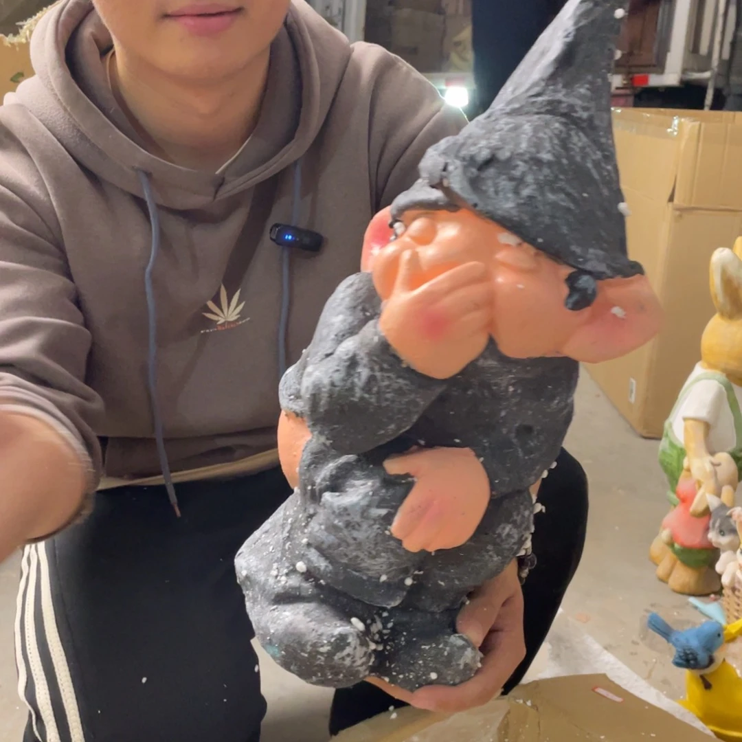 【闪购商品】陶瓷摆件拉屎精灵退货件