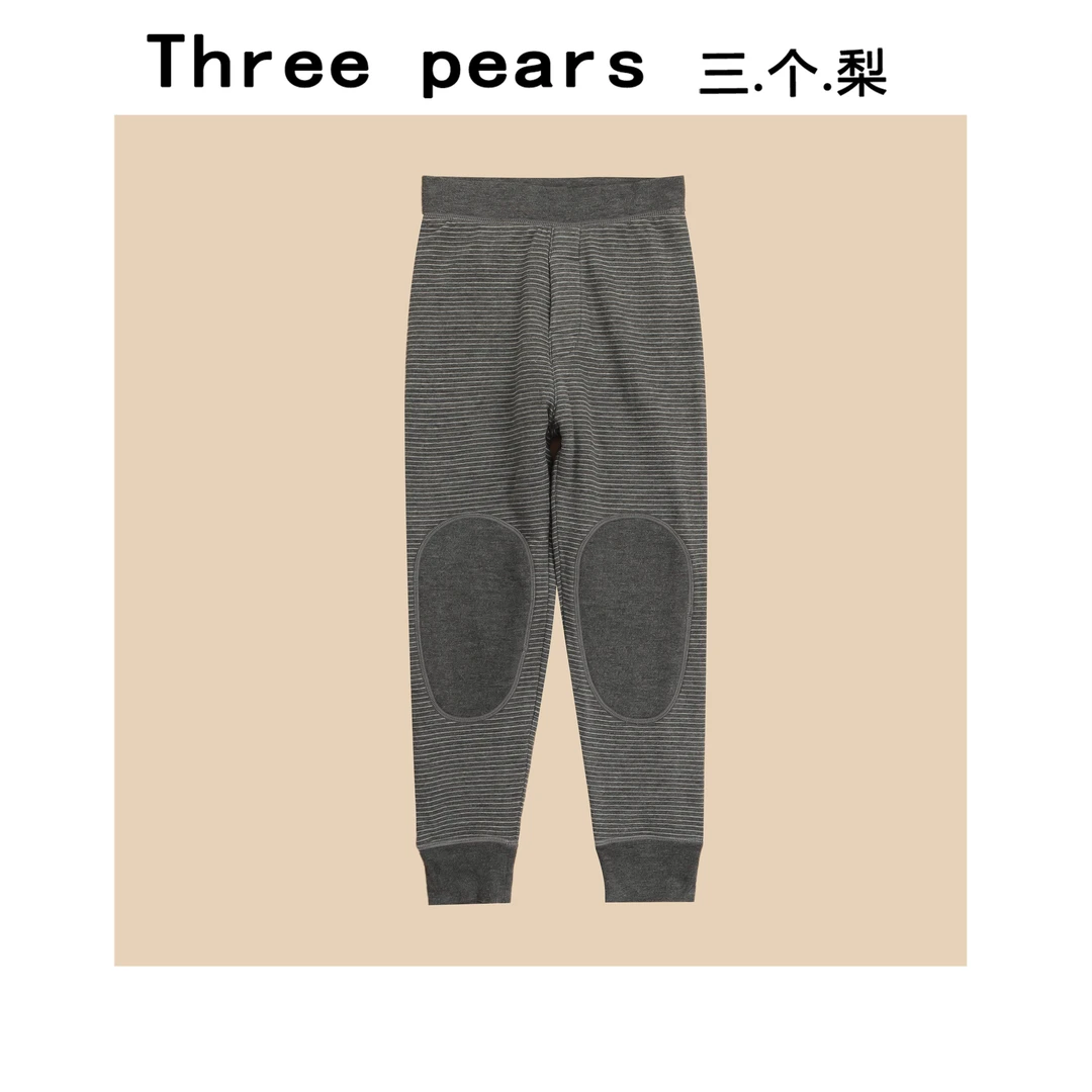 儿童蚕丝空间蓄热条双层棉裤85747