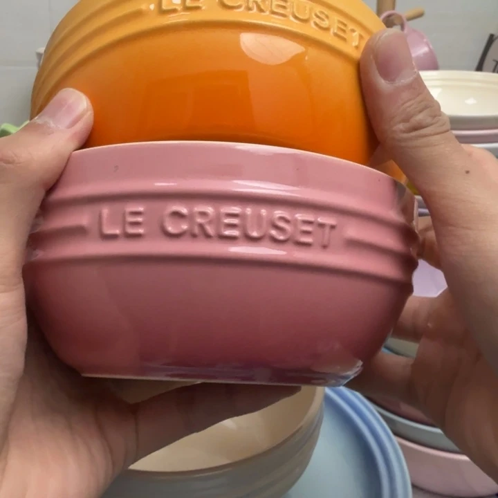 微瑕2个韩式面碗400毫升