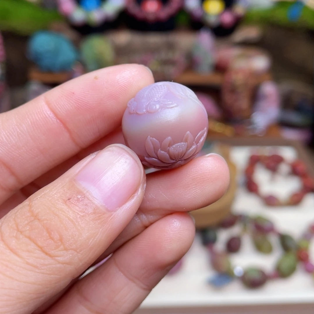 玛瑙/玉髓珠宝半成品未镶嵌小****泪盐源玛瑙鱼