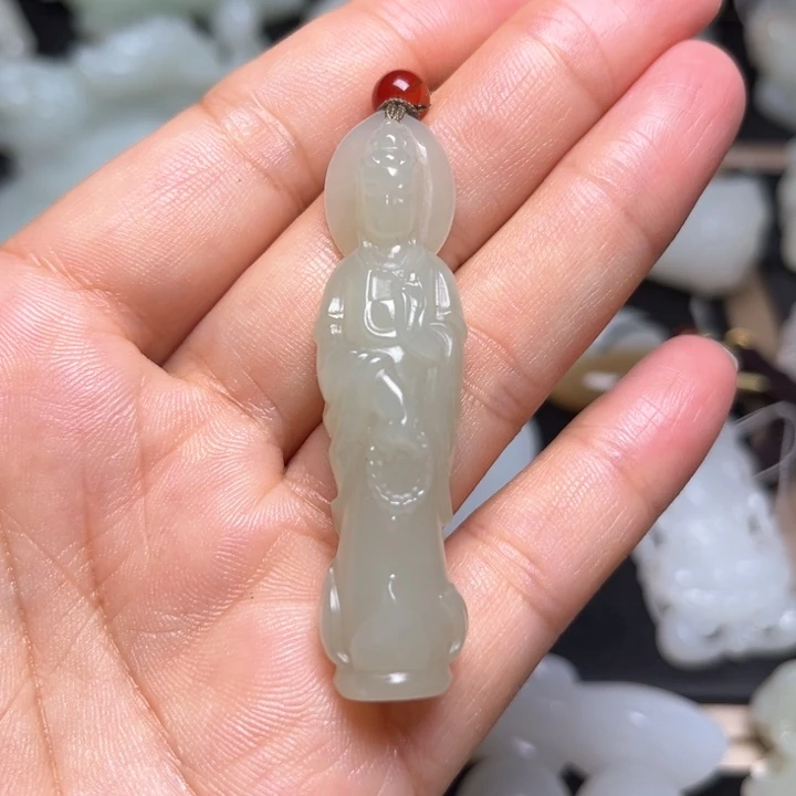 吊坠(不含链)未镶嵌和田玉
