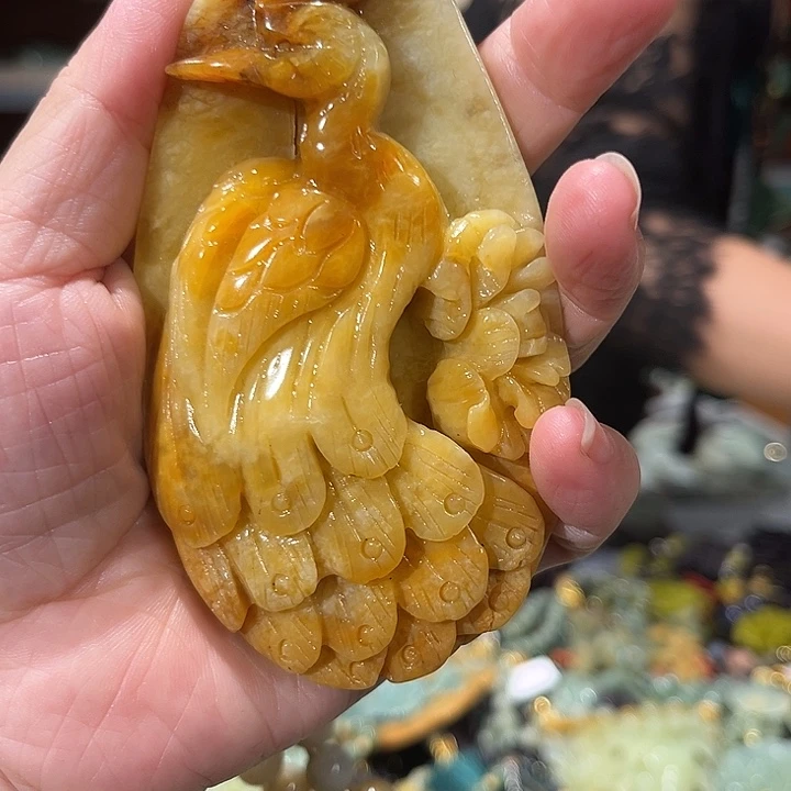未镶嵌岫玉毛衣链