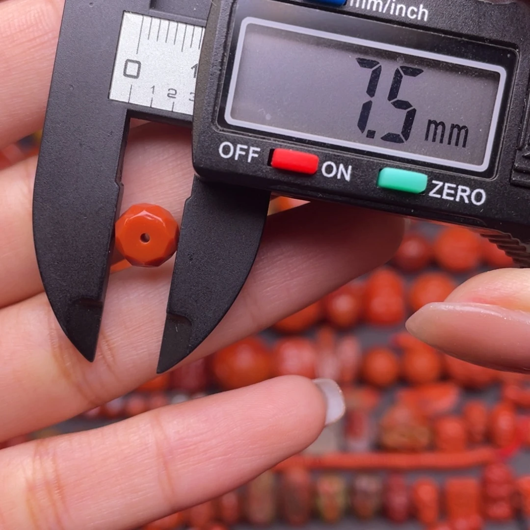 南红玛瑙配饰未镶嵌无相隔片款