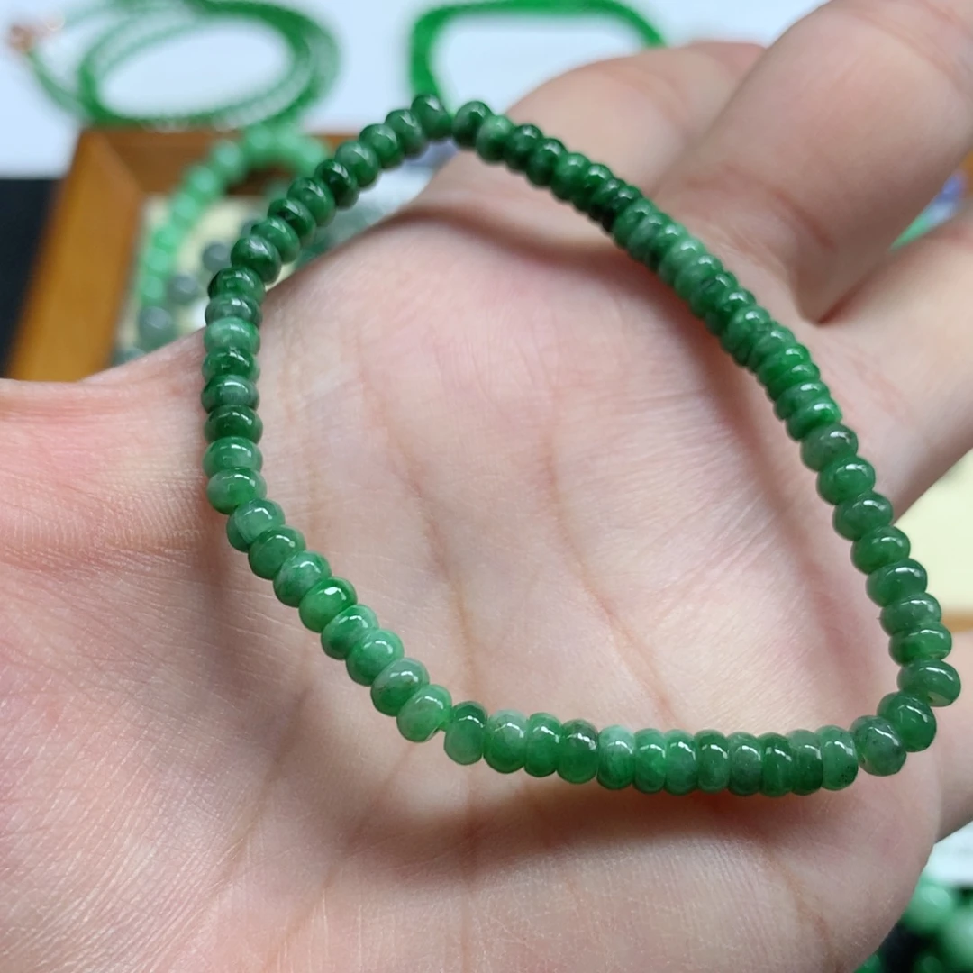 未镶嵌手链翡翠翡翠