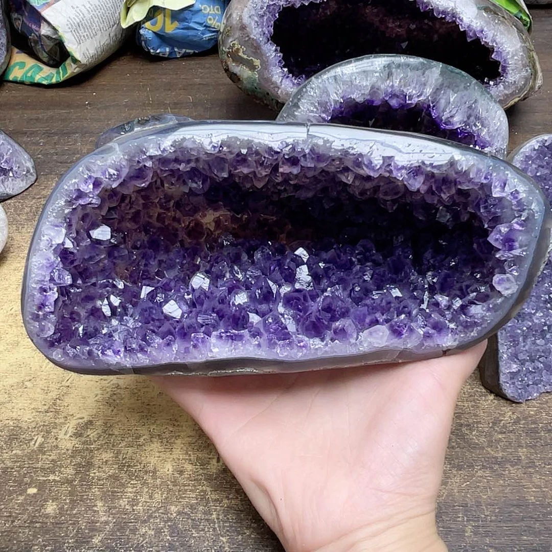 未镶嵌紫晶大型摆件（非配饰）