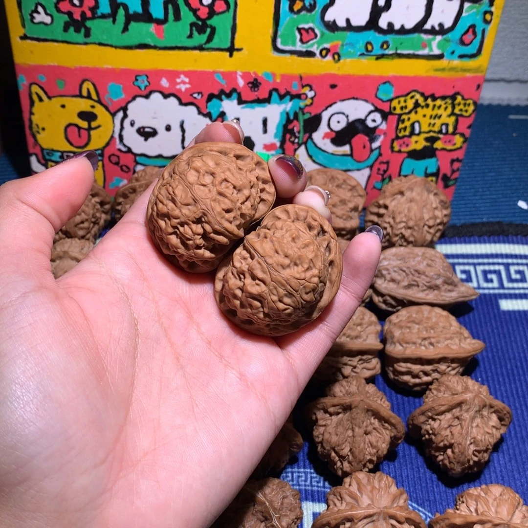 文玩核桃吊坠42宫灯606