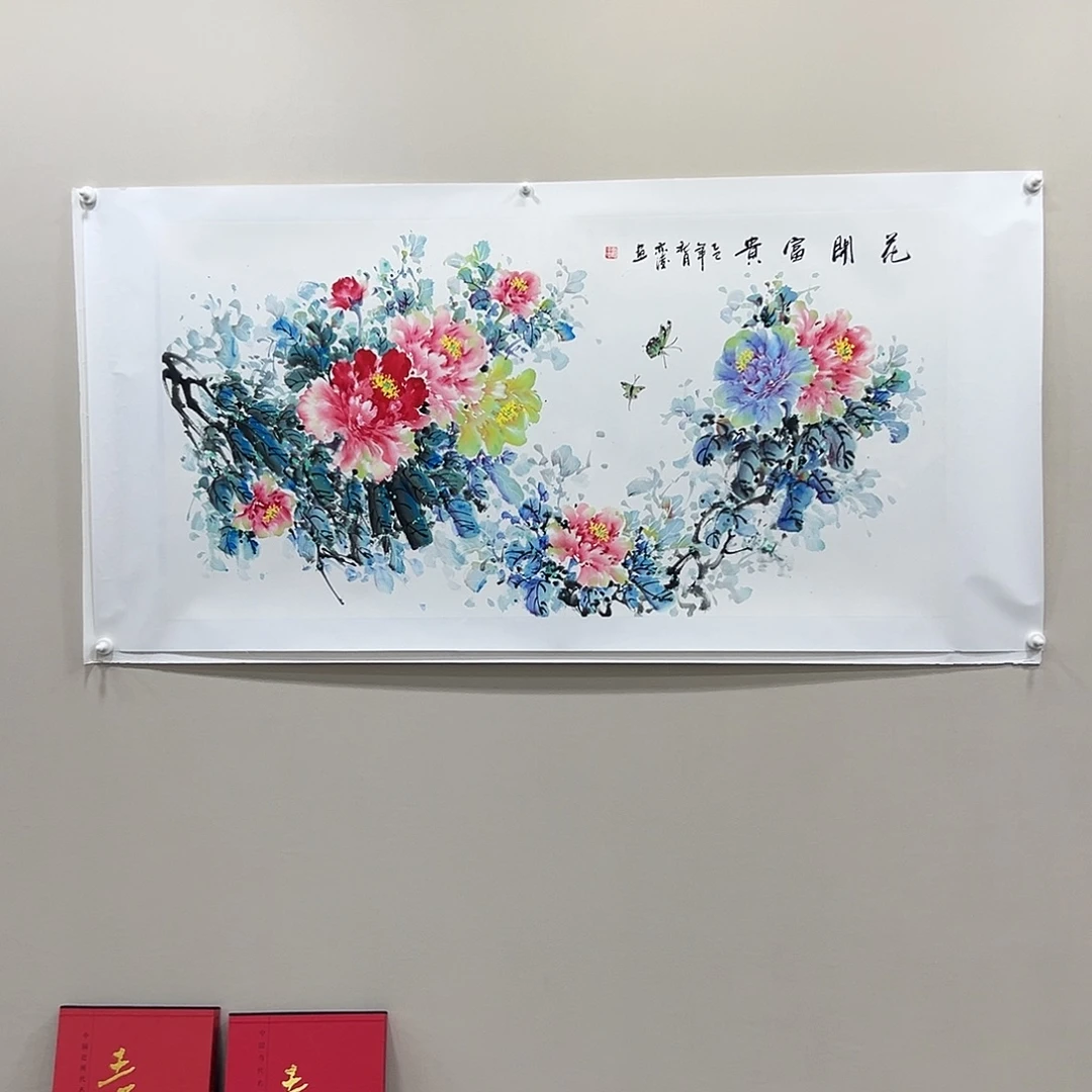 国画精品纯手绘8平尺