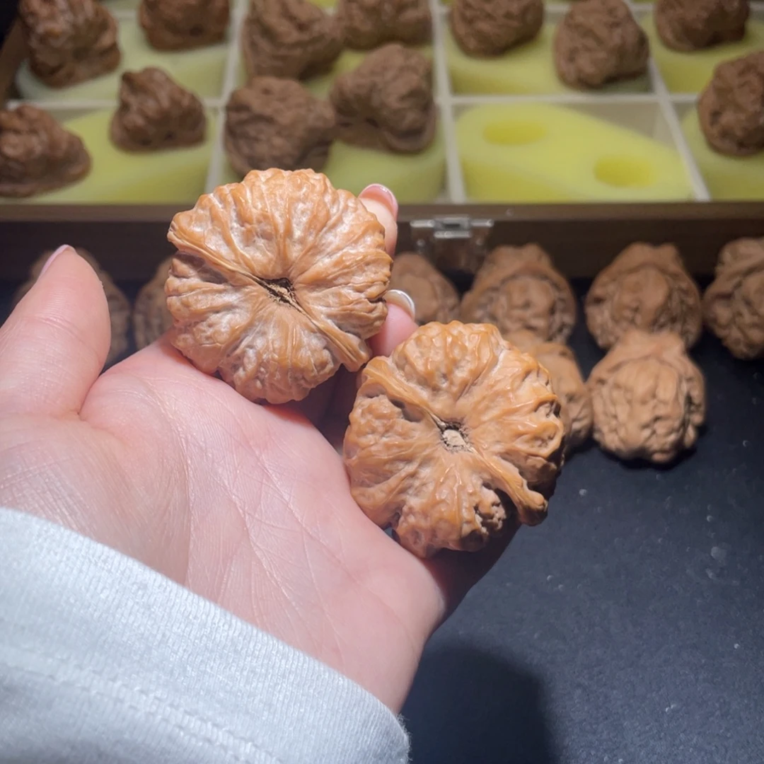 牛***排吊坠文玩核桃延庆蛤蟆头42