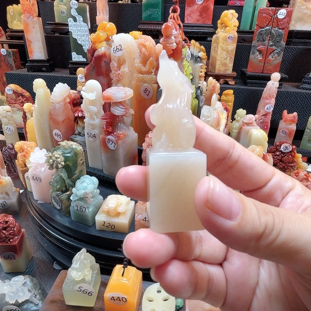 寿山石其他狐狸印章