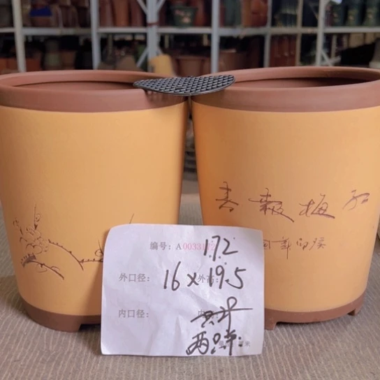 紫砂花盆紫紫砂盆