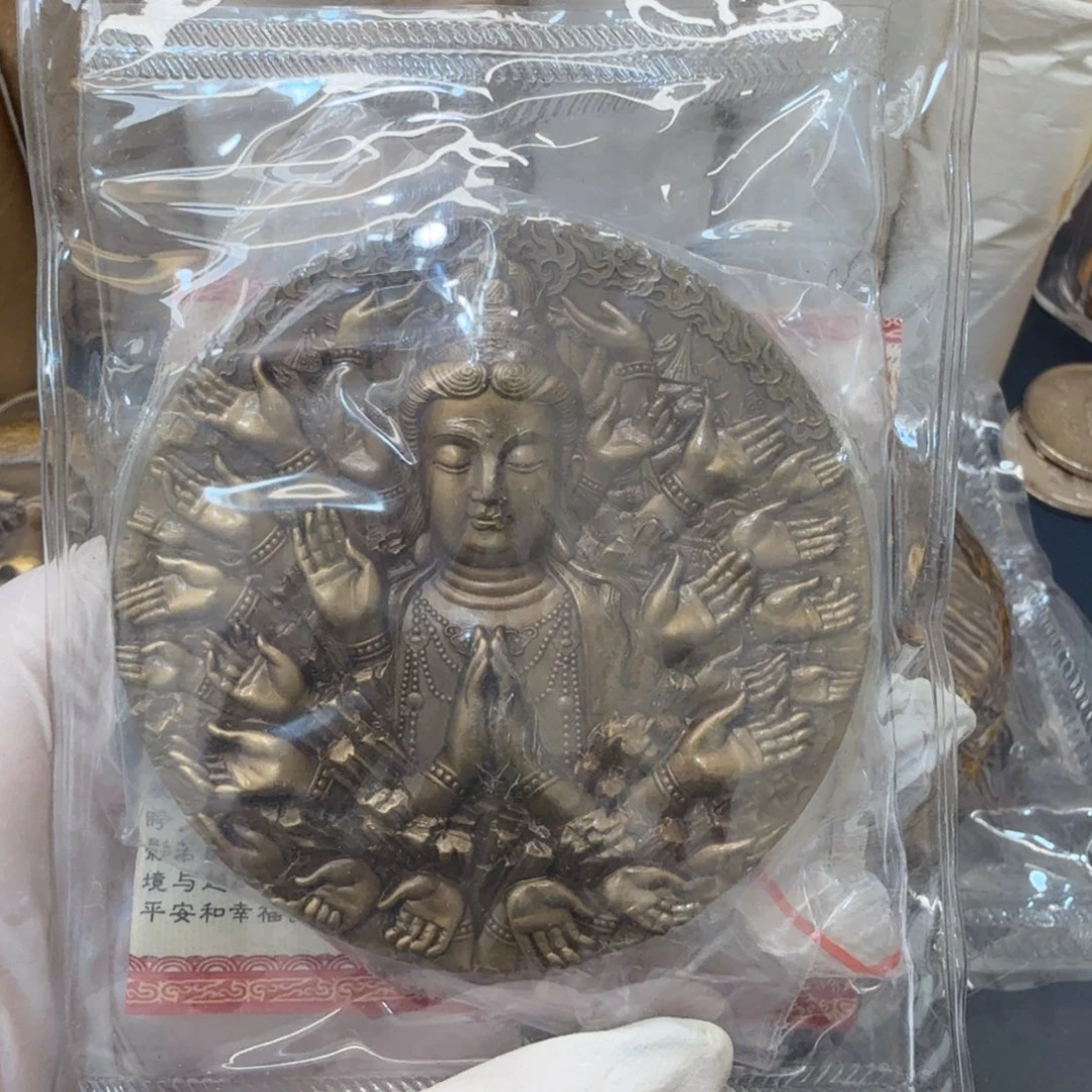 千手观音铜章（带证书）