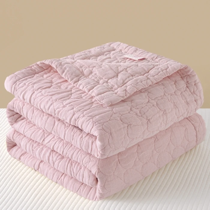 A类全棉纱布毛巾被毛毯夏凉空调被子学生宿舍专用午睡空调沙发毯