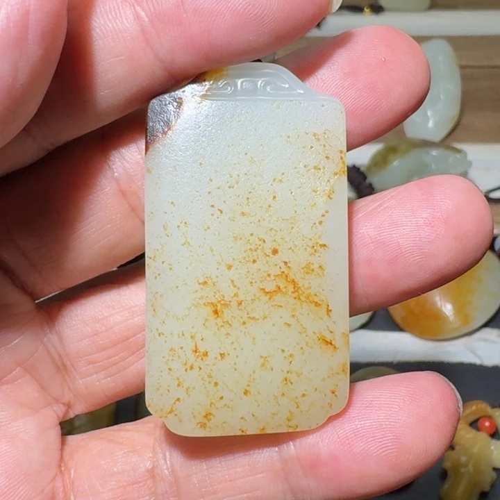 吊坠(不含链)未镶嵌和田玉若**物