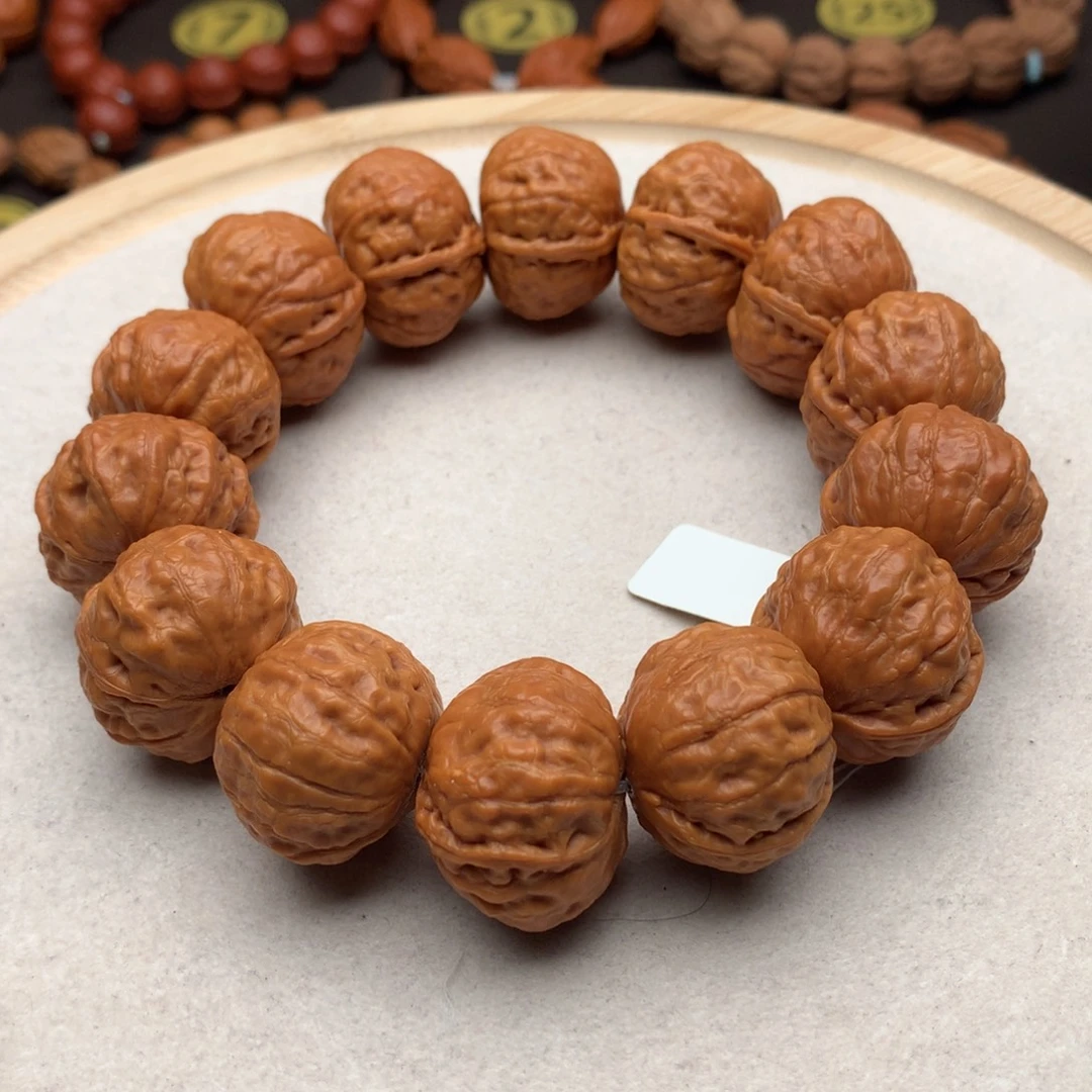 手串文玩核桃柿子饼