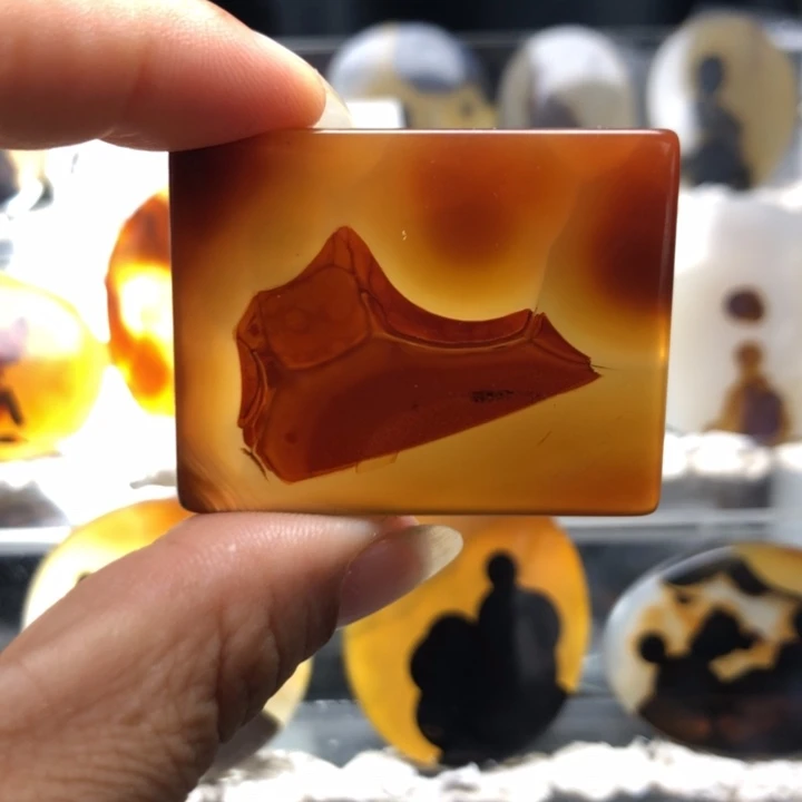 玛瑙/玉髓合金珠宝奇石万**罗08