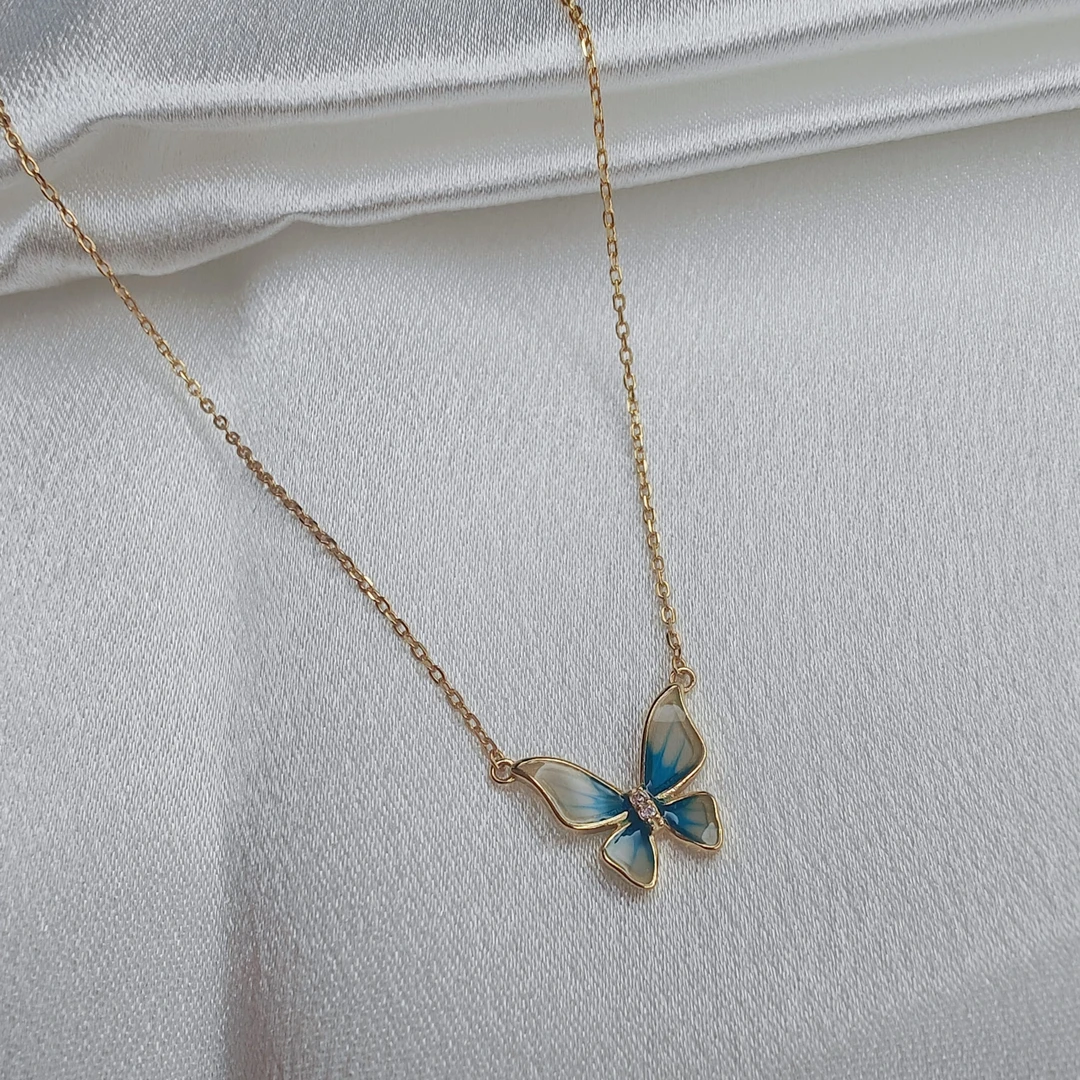 坠链均925银 s925通体纯银项链甜美气质轻奢项链