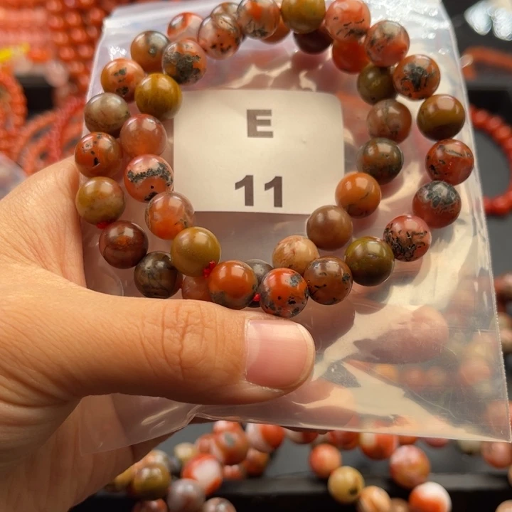 南红玛瑙未镶嵌多样性发货默认微瑕称重10mm2条