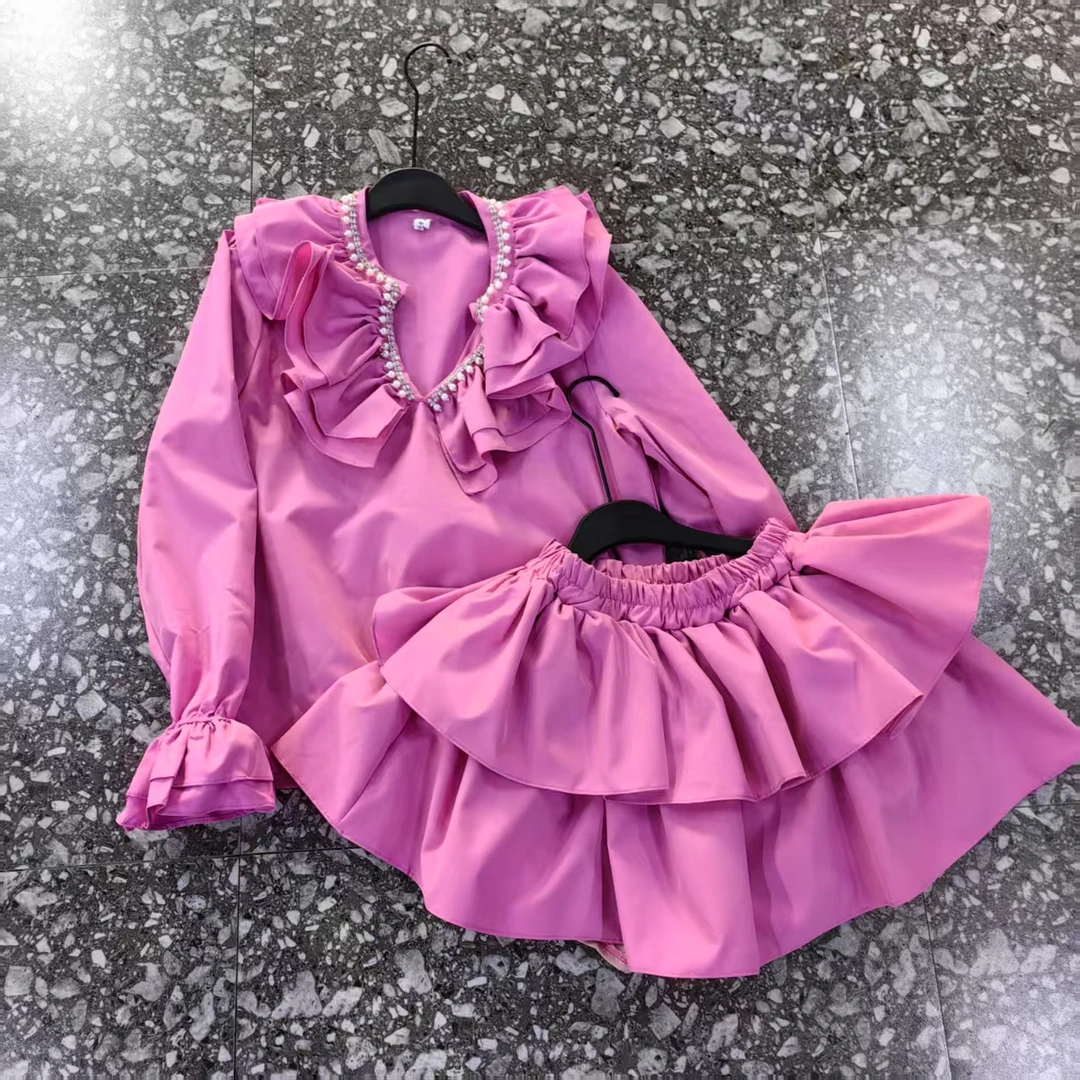 6445高奢女款时尚套装SXZY-C