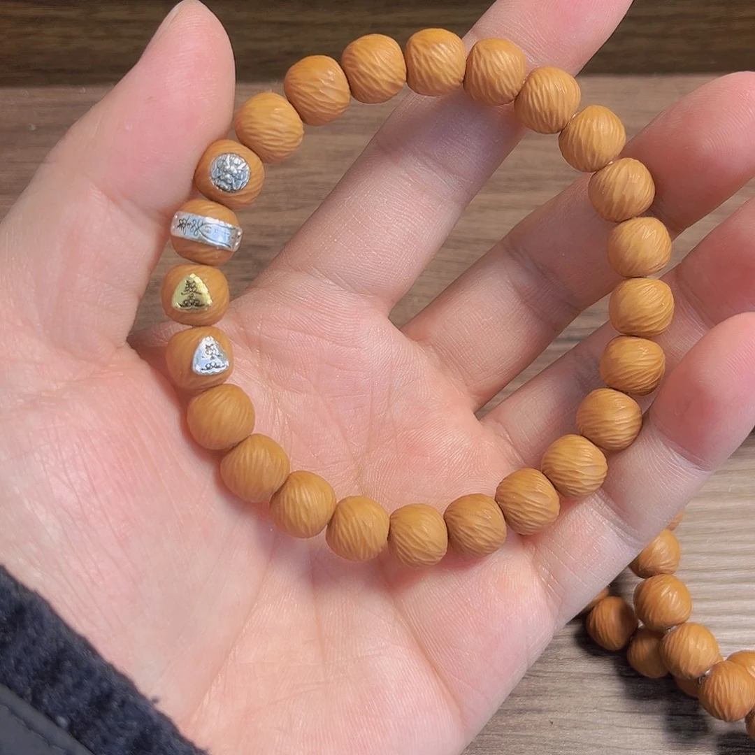 猴头核桃手串云锦10尺寸