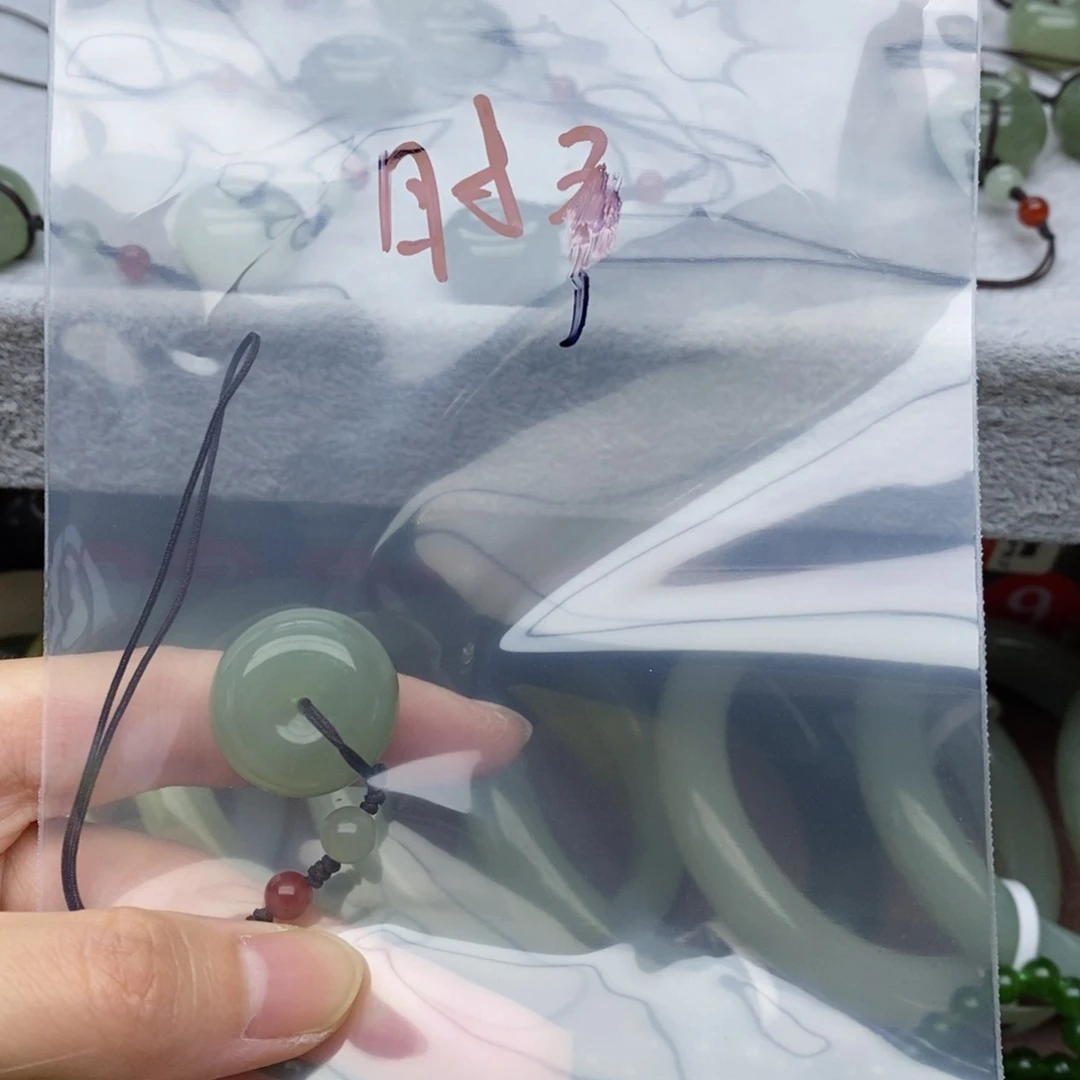 和田玉（碧玉）手链未镶嵌时**-